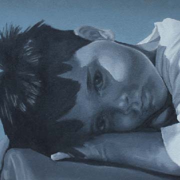 Mathew McIntyre, Portrait, oil on canvas, 18 in x 24 in, 2020.
